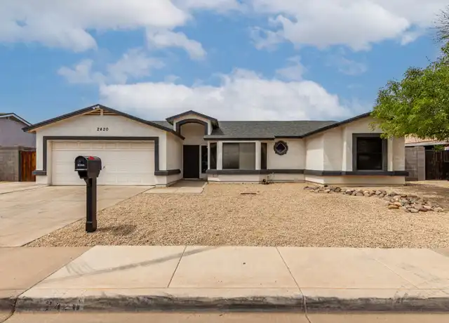 Property at 2420 E Garnet Ave, Mesa, AZ, 85204, 4 beds, 2 baths, [object Object]