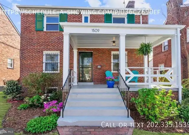 Property at 1509 Channing St NE, Washington, DC, 20018, 4 beds, 2 baths, [object Object]