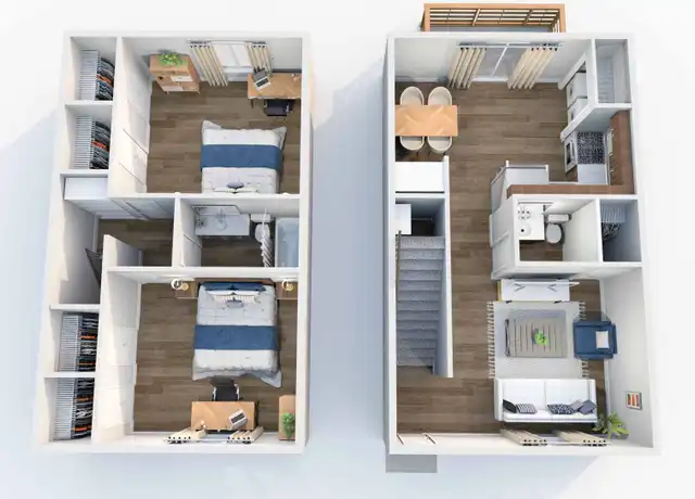 Property at 1834 Madison Village Dr Unit B4 2x15, Indianapolis, IN, 46227, 2 beds, 1.5 baths, [object Object]