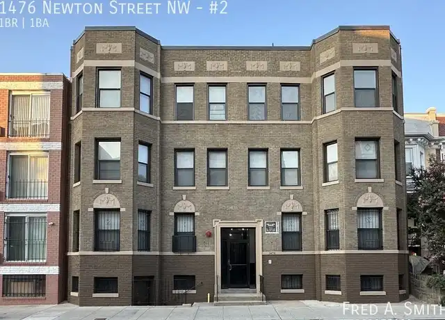 Property at 1476 Newton St NW Unit 2, Washington, DC, 20010, 1 bed, 1 bath, [object Object]