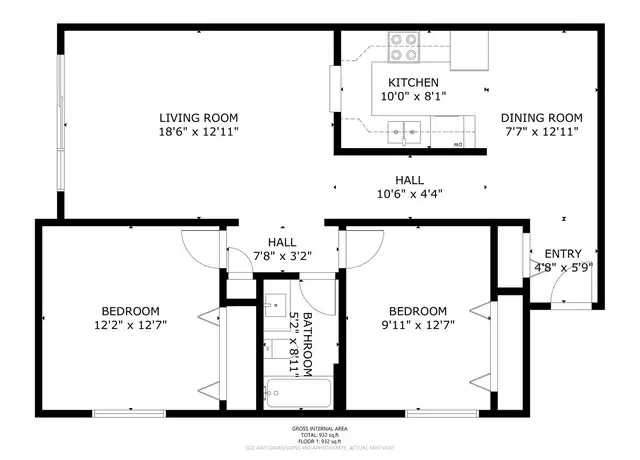 Property at 1 Ridgeview Ct, Madison, WI, 53704, 2 beds, 1 bath, [object Object]