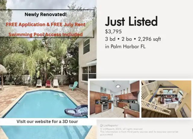Property at 1966 Fishermens Bnd, Palm Harbor, FL, 34685, 3 beds, 2 baths, [object Object]