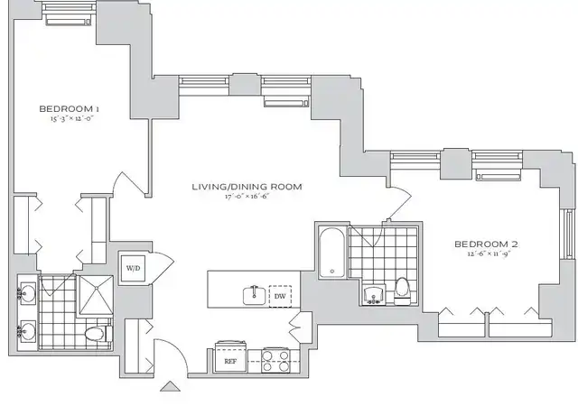 Property at 70 Pine St Unit 4804, New York, NY, 10005, 2 beds, 2 baths, [object Object]