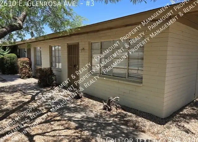 Property at 2610 E Glenrosa Ave Unit 3, Phoenix, AZ, 85016, 1 bed, 1 bath, [object Object]