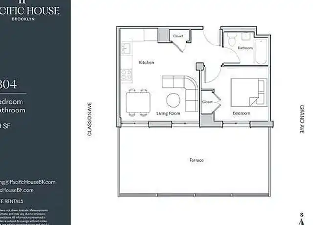 Property at 1010 Pacific St Unit 804, Brooklyn, NY, 11238, 1 bed, 1 bath, [object Object]