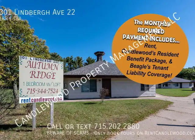 Property at 301 Lindbergh Ave Unit 22, Stevens Point, WI, 54481, 1 bed, 1 bath, [object Object]