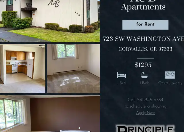 Property at 723 SW Washington Ave Unit D, Corvallis, OR, 97333, 1 bed, 1 bath, [object Object]