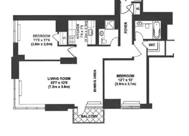 Property at 250 E 40th St Unit 17B, New York, NY, 10016, 2 beds, 2 baths, [object Object]
