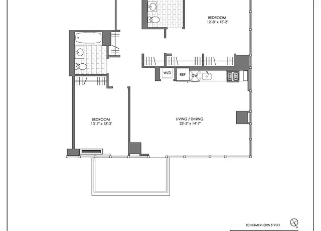 Property at 33 Bond St Unit 2504, Brooklyn, NY, 11201, 2 beds, 2 baths, [object Object]