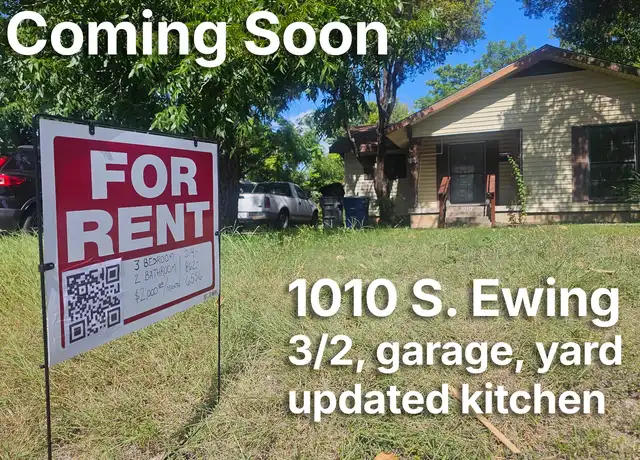 Property at 1010 S Ewing Ave, Dallas, TX, 75216, 3 beds, 2 baths, [object Object]
