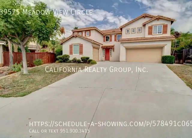 Property at 39575 Meadow View Cir, Temecula, CA, 92591, 6 beds, 4 baths, [object Object]