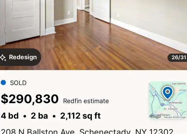 Property at 208 N Ballston Ave Unit 2, Scotia, NY, 12302, 2 beds, 1 bath, [object Object]