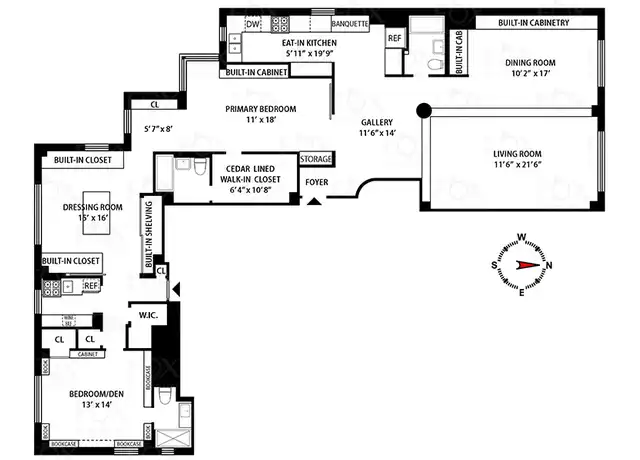 Property at 120 Central Park S Unit 12DEF, New York, NY, 10019, 2 beds, 3 baths, [object Object]