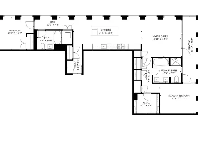 Property at 15 W 61st St Unit 20D, New York, NY, 10023, 2 beds, 2 baths, [object Object]