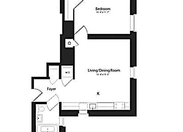 Property at 159 W 118th St Unit 4C, New York, NY, 10026, 1 bed, 1 bath, [object Object]
