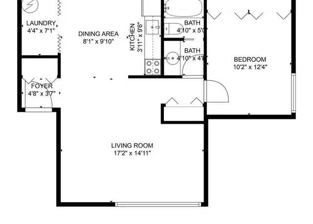 Property at 777 Washtenaw Ave, Ypsilanti, MI, 48197, 1 bed, 1 bath, [object Object]