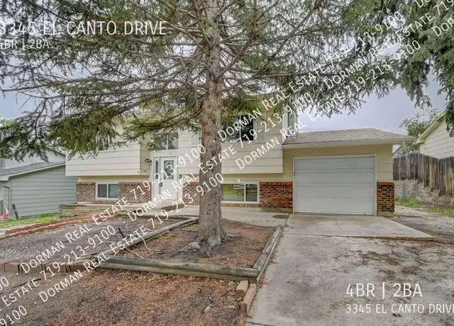 Property at 3345 El Canto Dr, Colorado Springs, CO, 80918, 4 beds, 2 baths, [object Object]