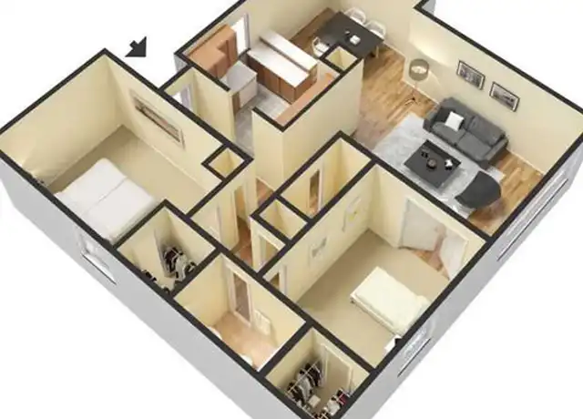Property at 104 Landmark Ct, Newport News, VA, 23608, 2 beds, 1 bath, [object Object]