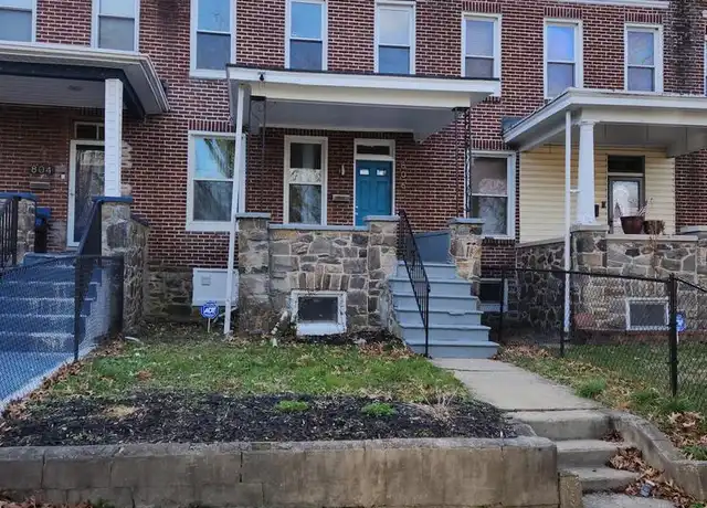 Property at 806 N Hilton St, Baltimore, MD, 21229, 3 beds, 1 bath, [object Object]