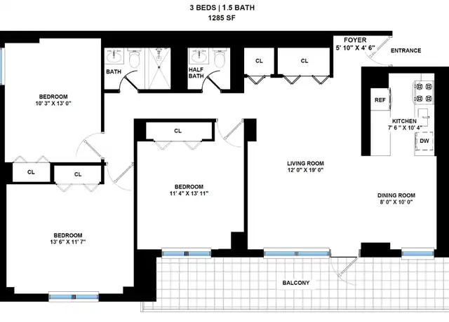 Property at 175 W 90th St Unit 9G, New York, NY, 10024, 3 beds, 1.5 baths, [object Object]