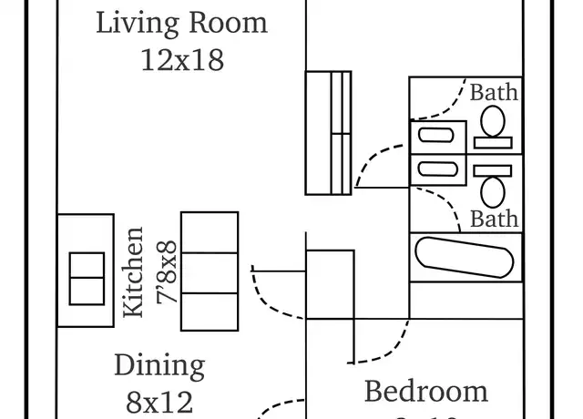 Property at 102 Logarto Cir Unit B-104, Tampa, FL, 33612, 2 beds, 1.5 baths, [object Object]
