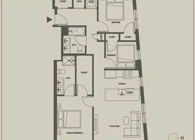 Property at 40 Soldiers Field Pl Unit 207, Brighton, MA, 02135, 3 beds, 2 baths, [object Object]