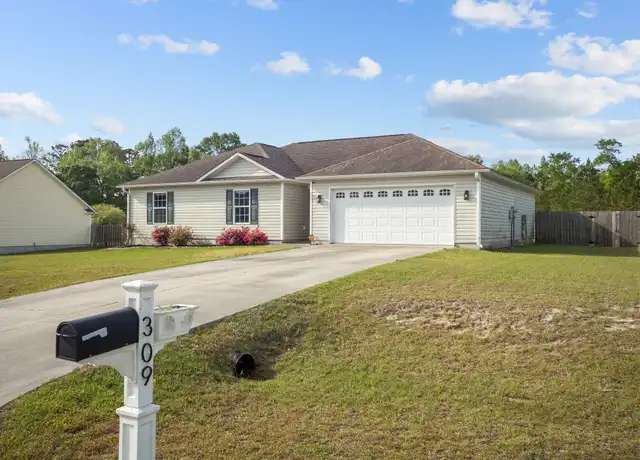 Property at 309 Forbes Ln, Jacksonville, NC, 28540, 4 beds, 2 baths, [object Object]