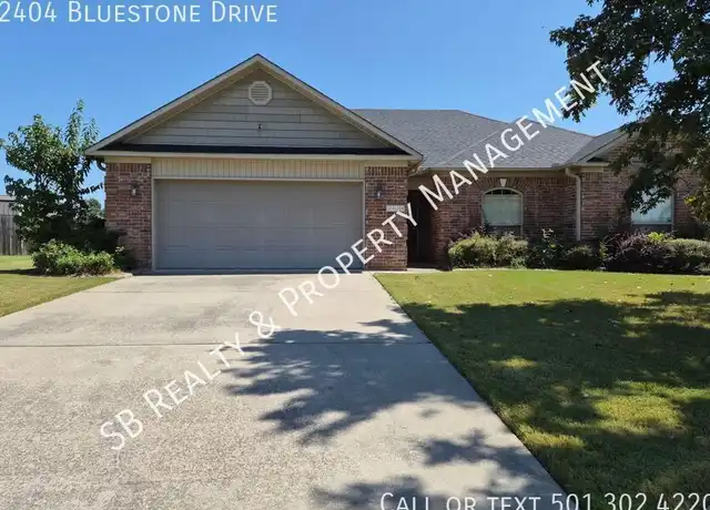 Property at 2404 Bluestone Dr, Cabot, AR, 72023, 3 beds, 2 baths, [object Object]