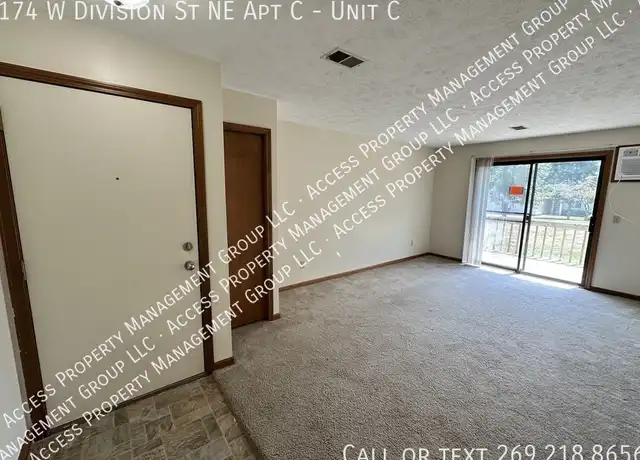 Property at 174 W Division St NE Unit C, Rockford, MI, 49341, 2 beds, 1 bath, [object Object]