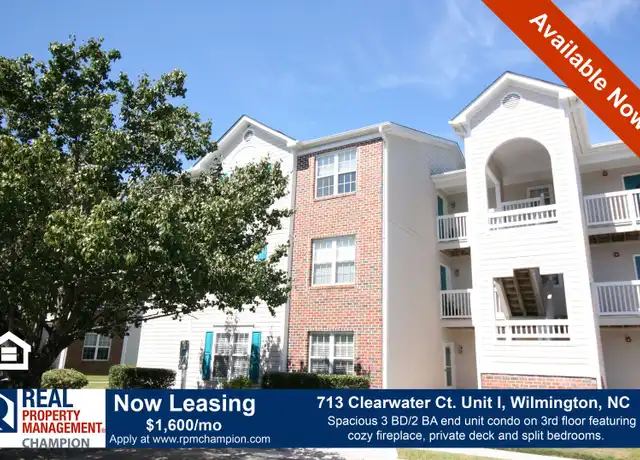 Property at 713 Clearwater Ct Unit I, Wilmington, NC, 28405, 3 beds, 2 baths, [object Object]