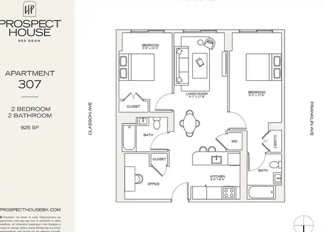 Property at 953 Dean St Unit 307, Brooklyn, NY, 11238, 2 beds, 2 baths, [object Object]
