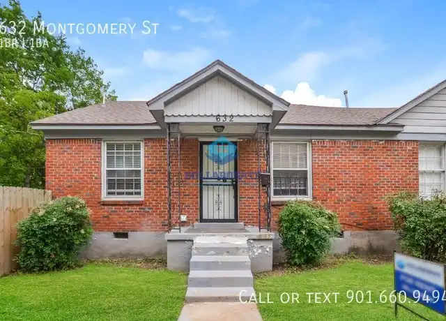 Property at 632 N Montgomery St, Memphis, TN, 38107, 1 bed, 1 bath, [object Object]