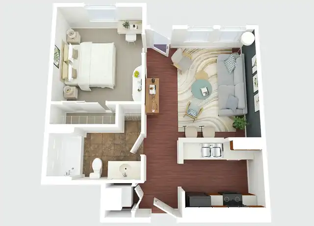 Property at 601 N Walnut St, Bloomington, IN, 47404, 0-1 beds, 1 bath, [object Object]