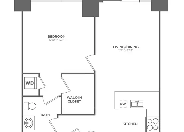 Property at 22 Water St Unit 1319, Cambridge, MA, 02141, 1 bed, 1 bath, [object Object]