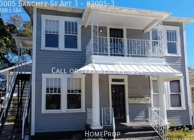 Property at 3005 Sanchez St Unit 3005-3, Tampa, FL, 33605, 1 bed, 1 bath, [object Object]