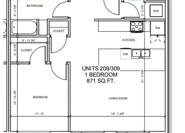 Property at 1 Main St Unit 309, Menasha, WI, 54952, 1 bed, 1 bath, [object Object]