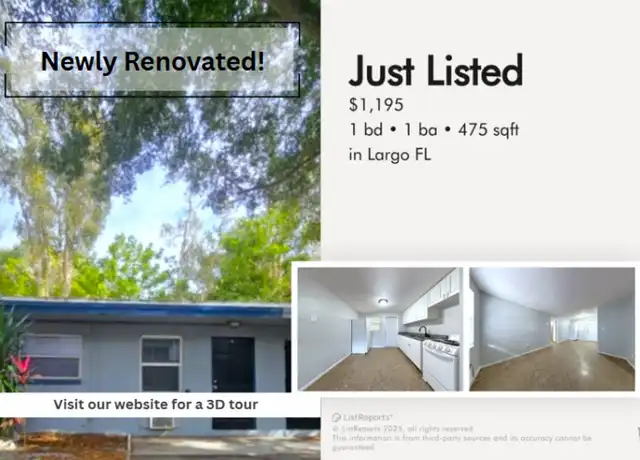 Property at 115 Cleveland Ave SW Unit B, Largo, FL, 33770, 1 bed, 1 bath, [object Object]