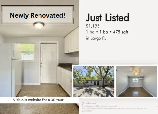Property at 115 Cleveland Ave SW Unit B, Largo, FL, 33770, 1 bed, 1 bath, [object Object]