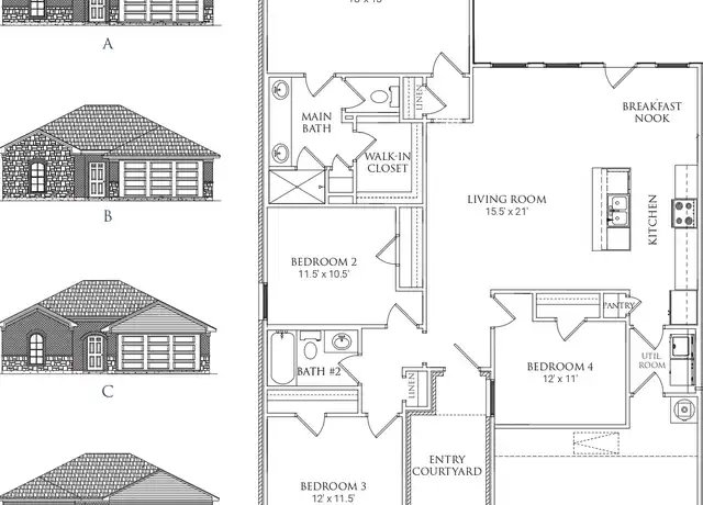 Property at 10050 Manzanilla Ave, Dallas, TX, 75217, 4 beds, 2 baths, [object Object]