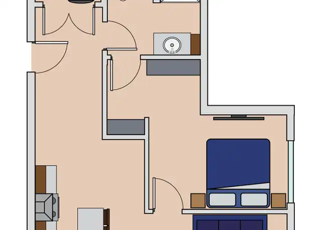 Property at 1629 S Broadway Unit 307 Birdie, Minot, ND, 58701, 1 bed, 1 bath, [object Object]