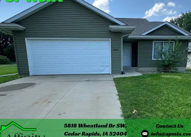 Property at 5818 Wheatland Dr SW, Cedar Rapids, IA, 52404, 3 beds, 2 baths, [object Object]
