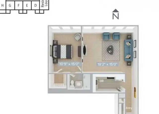 Property at 773 Boylston St, Boston, MA, 02116, 1 bed, 1 bath, [object Object]