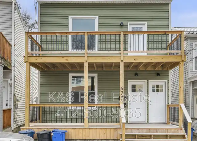 Property at 477 Norton St Unit 1, Pittsburgh, PA, 15211, 2 beds, 1 bath, [object Object]