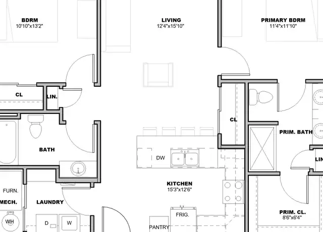 Property at 1107 S 44th Pl Unit 203, Cumming, IA, 50061, 2 beds, 2 baths, [object Object]