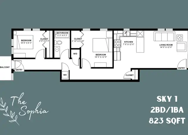 Property at 306 N Blair St Unit 301, Madison, WI, 53703, 2 beds, 1 bath, [object Object]