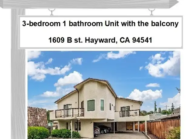 Property at 1609 B St Unit 1, Hayward, CA, 94541, 3 beds, 1 bath, [object Object]