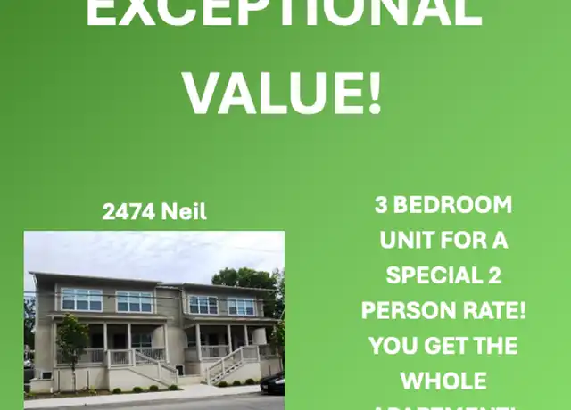Property at 2474 Neil Ave, Columbus, OH, 43202, 2 beds, 2 baths, [object Object]