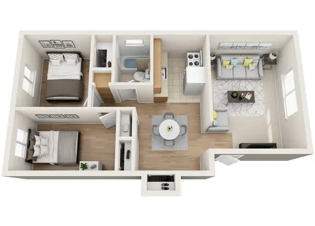 Property at 1125 George Urban Blvd, Buffalo, NY, 14225, 2 beds, 1 bath, [object Object]
