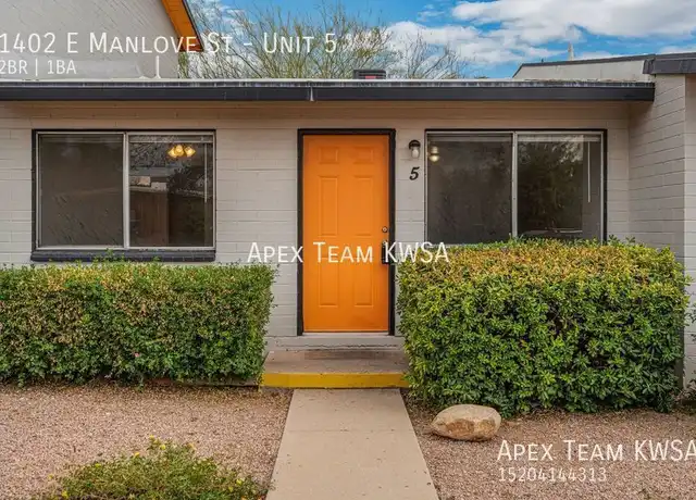 Property at 1402 E Manlove St Unit 5, Tucson, AZ, 85719, 2 beds, 1 bath, [object Object]