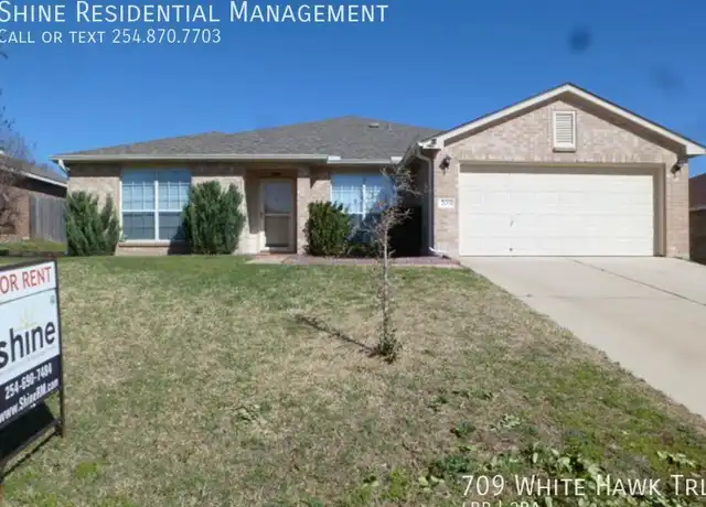Property at 709 White Hawk Trl, Harker Heights, TX, 76548, 4 beds, 2 baths, [object Object]